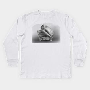 Conch shell Kids Long Sleeve T-Shirt